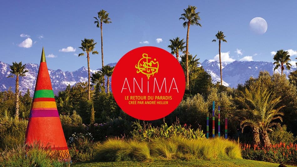 Journée entière au départ de Marrakech : Jardins Anima – Ourika – Désert d’Agafay